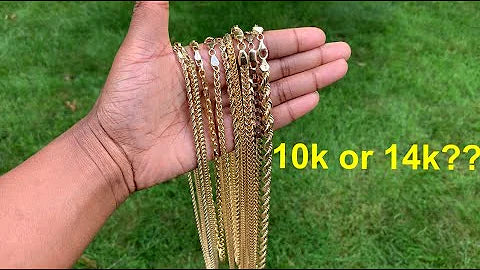 10k vs 14k: Which is the Better Gold?