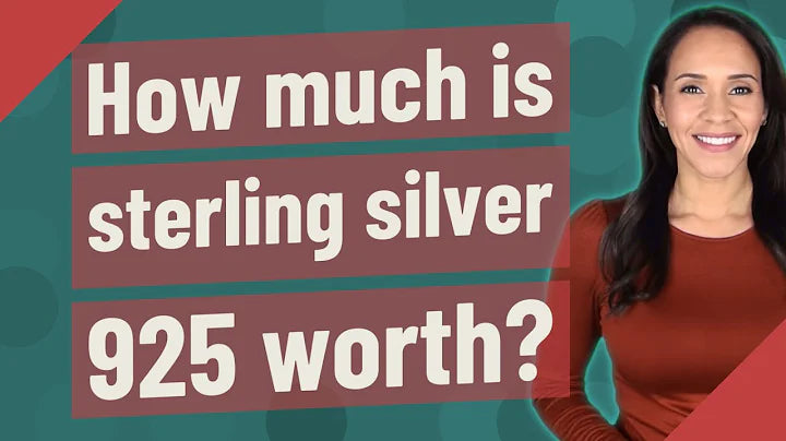 How Much Is a 925 Silver Ring Worth?